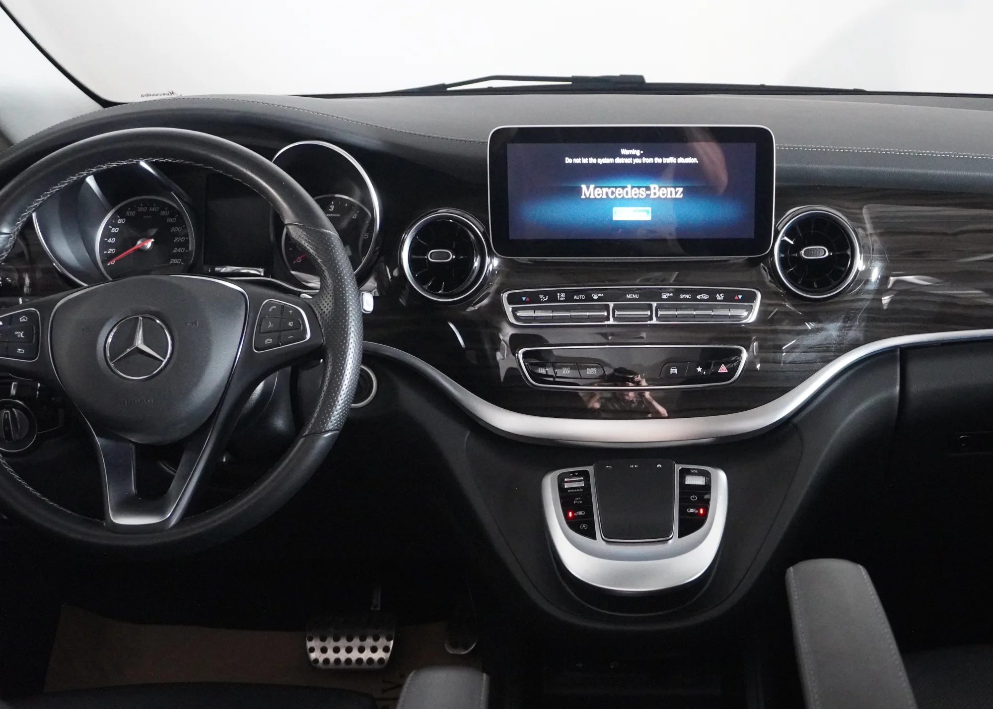 V-Class Blue Dashboard